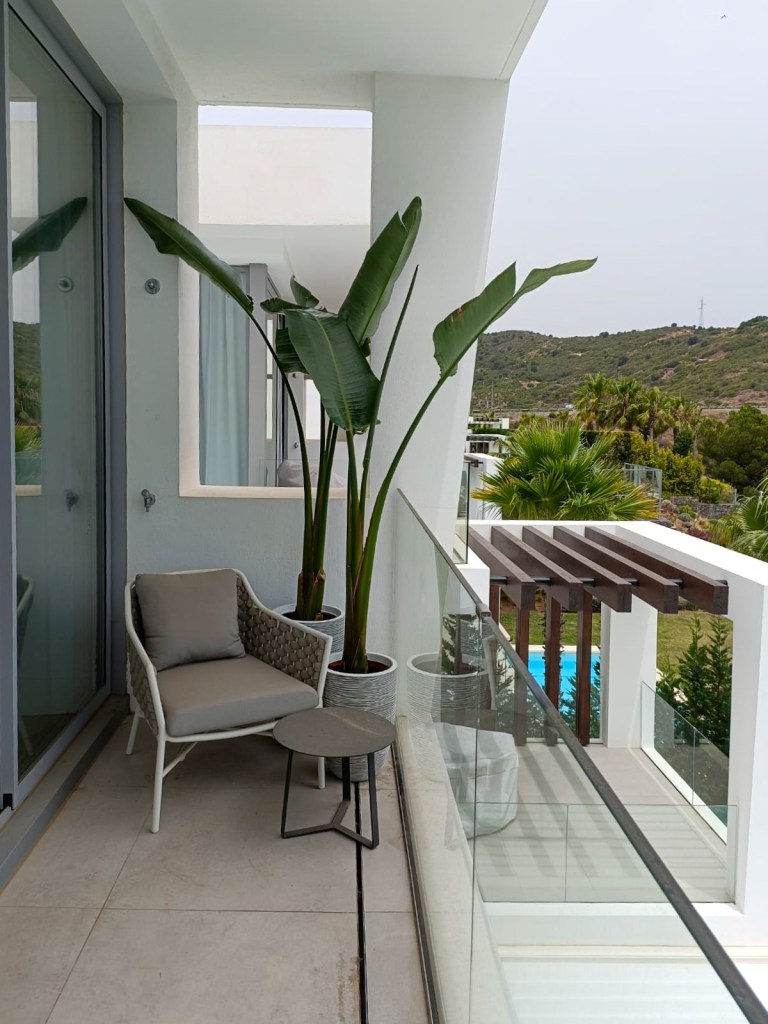 Pots and decoration in Cobalt Garden garden care for a terrace